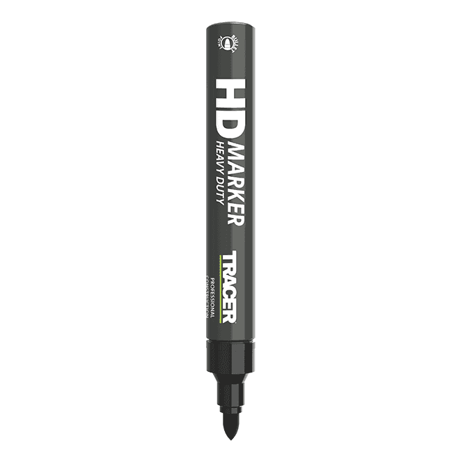 Tracer AHD1 Heavy Duty Marker Black