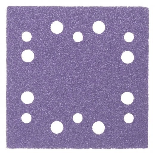 Trend 115mm X 115mm Zirconium 1/4 Sheet Sanding Sheet 10 Pack