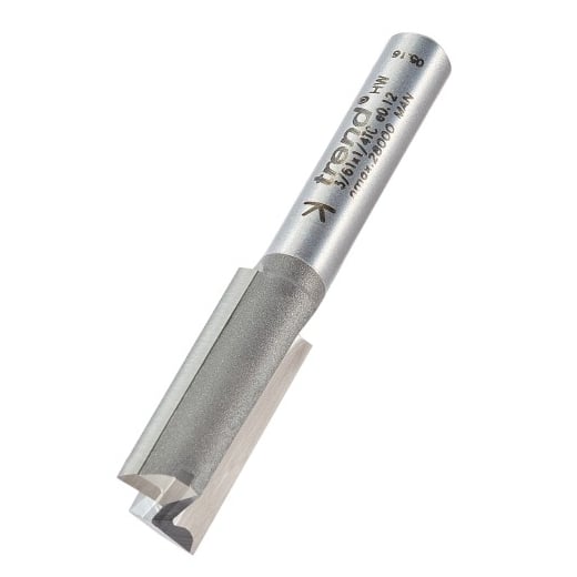 Trend 3/61 x 1/4TC Professional Two Flute Cutter 10mm Diameter
