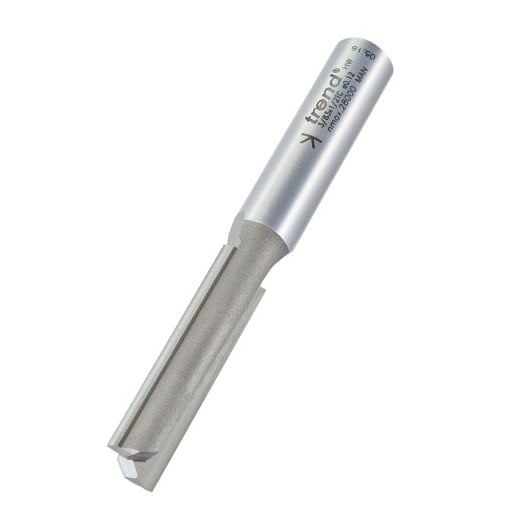 Trend 3/83x1/2TC Professional Two Flute Cutter 12.7mm Diameter