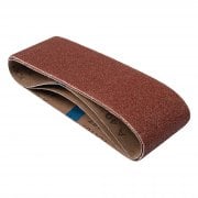 75mm X 457mm Aluminium Oxide Sanding Belt 3 Pack