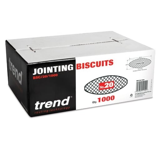 Trend BSC/20/1000 Biscuit No. 20 Pack of 1000