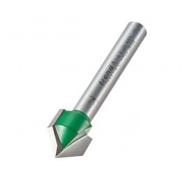 C044X1/4TC 1/4" Shank Chamfer V Groove Cutter Angle=45 degrees