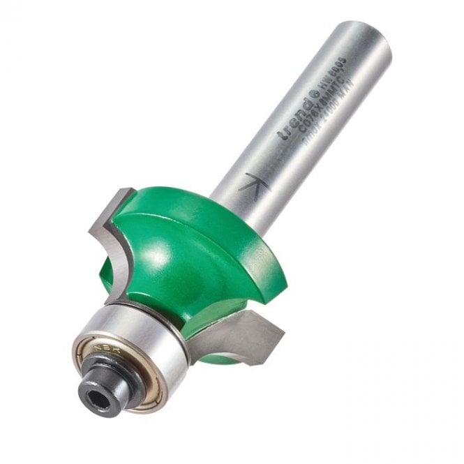 Trend C076X8MMTC 8mm Shank Rounding Over Router Cutter 6.3mm Radius x 12.7mm Cut