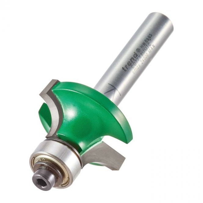 Trend C077X8MMTC 8mm Shank Rounding Over Router Cutter 7.9mm Radius x 12.7mm Cut