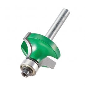 C078X1/4TC 1/4" Shank Rounding Over Router Cutter 9.5mm Radius x 15.9mm Cut