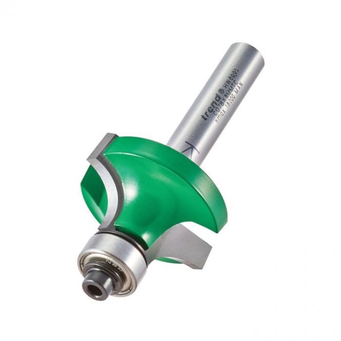 Trend C078X8MMTC 8mm Shank Rounding Over Router Cutter 9.5mm Radius x 15.9mm Cut