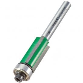 C205X1/4TC 1/4" Shank Bearing Guided Three Flute Trimmer Router Cutter 12.7mm Diameter 25mm Length