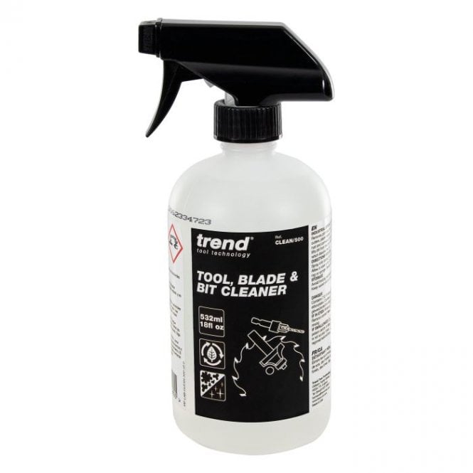 Trend CLEAN/500 Tool, Blade & Bit Cleaner, 532ml (18oz)