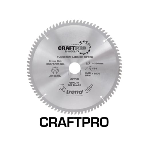 Trend CSB/AP16548 Aluminium/Plastic Circular Saw Blade 165mm x 20mm x 48T