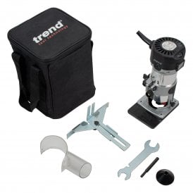 T1ETS 1/4" Router Trimmer 710 Watt Soft Start 240v