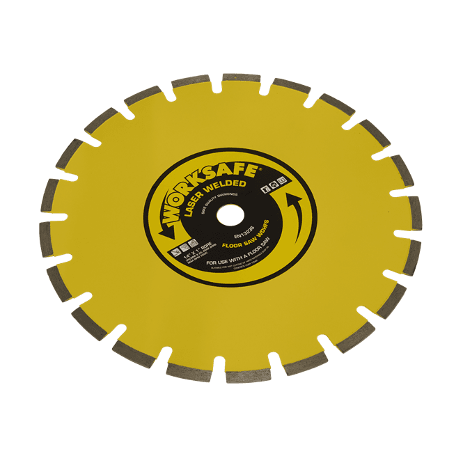 Worksafe WDHFS350 350mm x 25mm Floor Saw Diamond Blade Hard Materials
