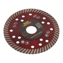Worksafe WDTA115 115mm x 22mm Bore 4 1/2 Inch Turbo Allmat Diamond Blade